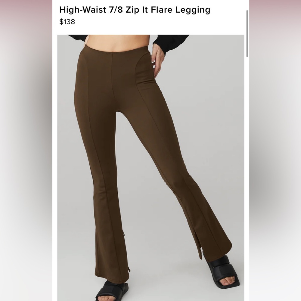 Alo Yoga Size small Flare Leggings